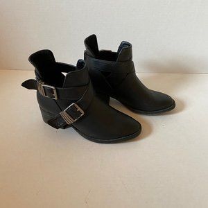 Breckelle's Womens Bronco-11 Bootie Boots, Black, 5.5